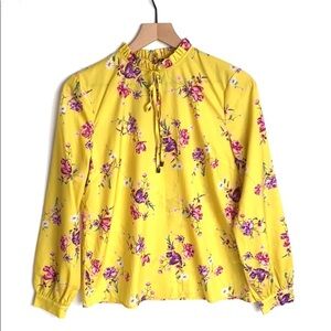 Fashion Union Floral long sleeve Top, Size 6, NWT